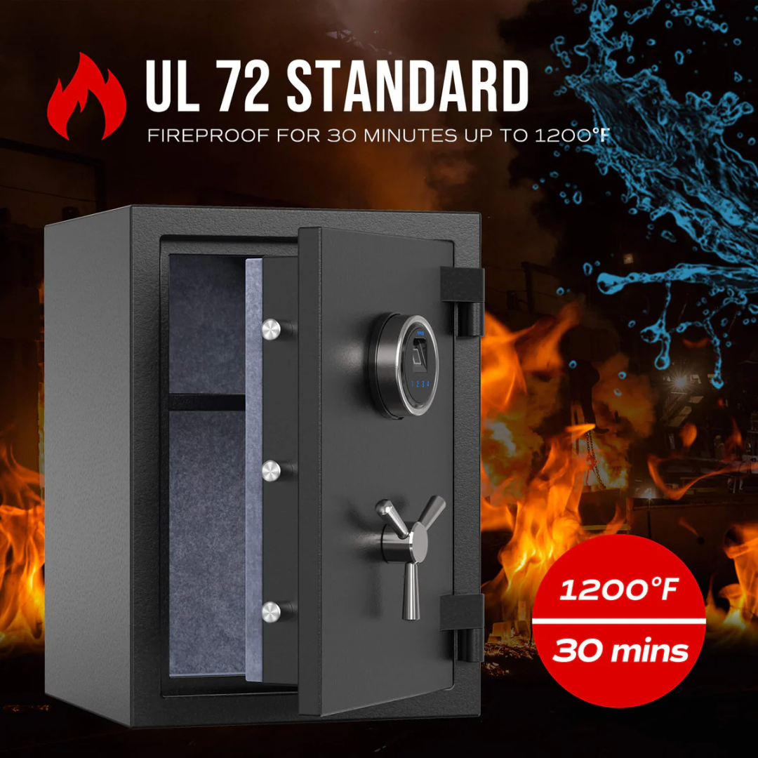 RPNB High Capacity Digital Fireproof Safe with Adjustable Shelf - RPFS50 8