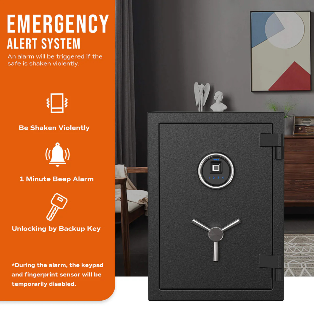 RPNB High Capacity Digital Fireproof Safe with Adjustable Shelf - RPFS50