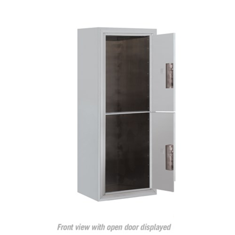 Salsbury 10 Door High Surface Mounted 4C Horizontal Parcel Locker | 2 Parcel Lockers  with Private Access