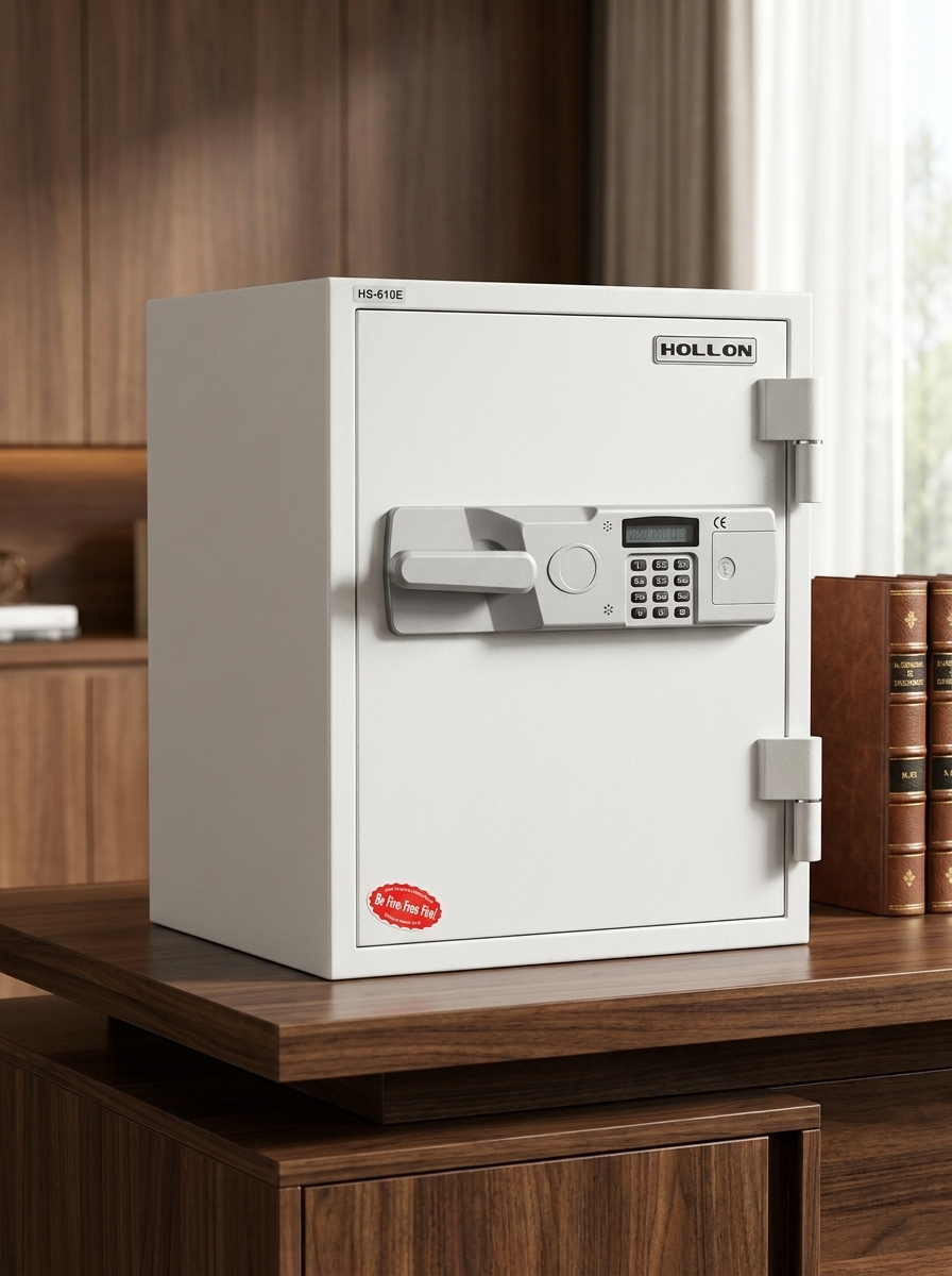 Hollon HS-610E 2 Hour Fireproof Home Safe with Electronic Lock