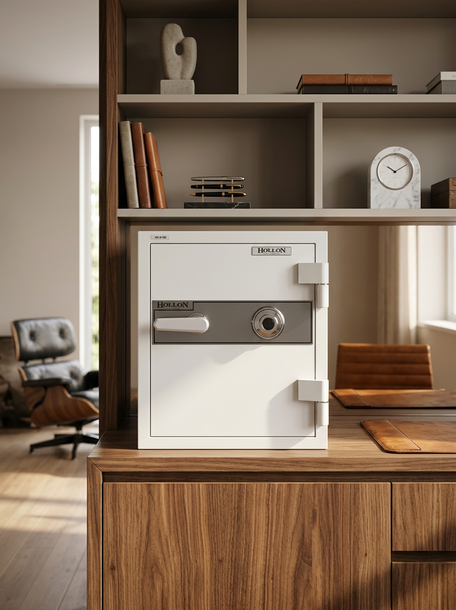 Hollon HS-610D 2 Hour Fireproof Office Safe With Dial Combination Lock