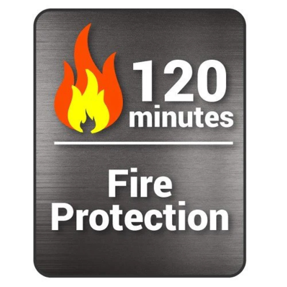 Hollon HS-360D 2 Hour Fireproof Home Safe with Dial Combination Lock | 0.94 Cubic Feet