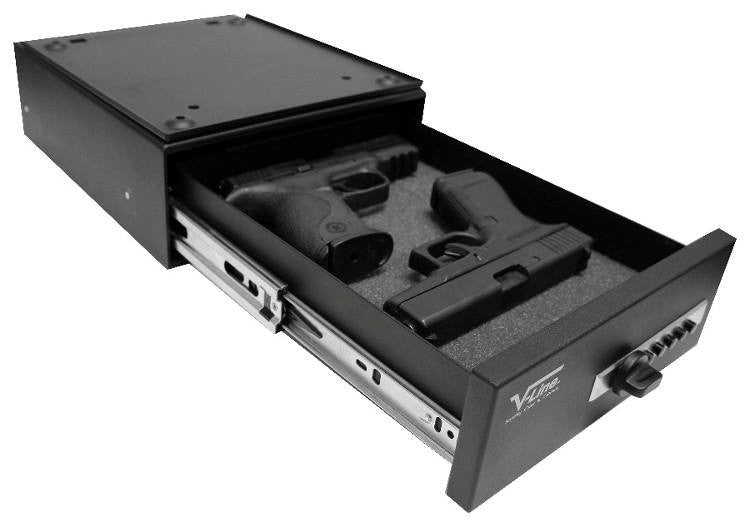 V-Line Slide-Away Handgun & Pistol Safe 10123-S Fblk