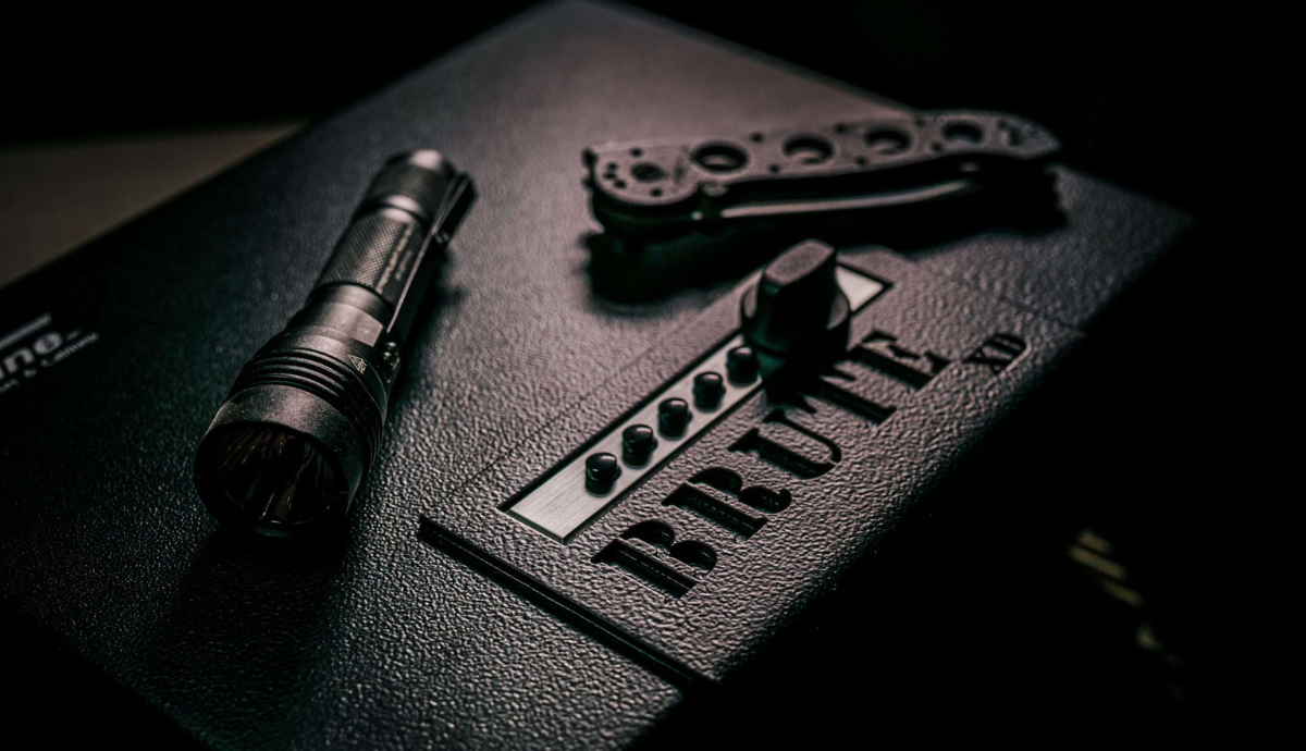 V-Line Brute XD Heavy Duty Large Pistol Safe 1394-S FBLK XD