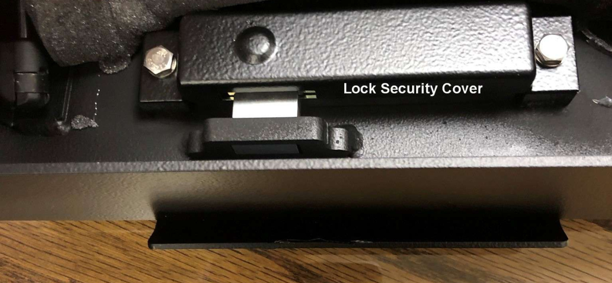 V-Line Brute XD Heavy Duty Large Pistol Safe 1394-S FBLK XD