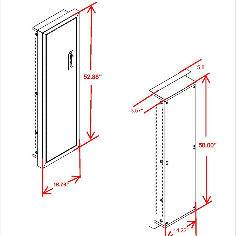V-Line Closet Vault Plus Gun Cabinet With Peg Board 51653-S Plus