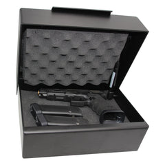 V-Line Brute XD Heavy Duty Large Pistol Safe with Heavy Duty Lock Cover 1394-S FBLK XD