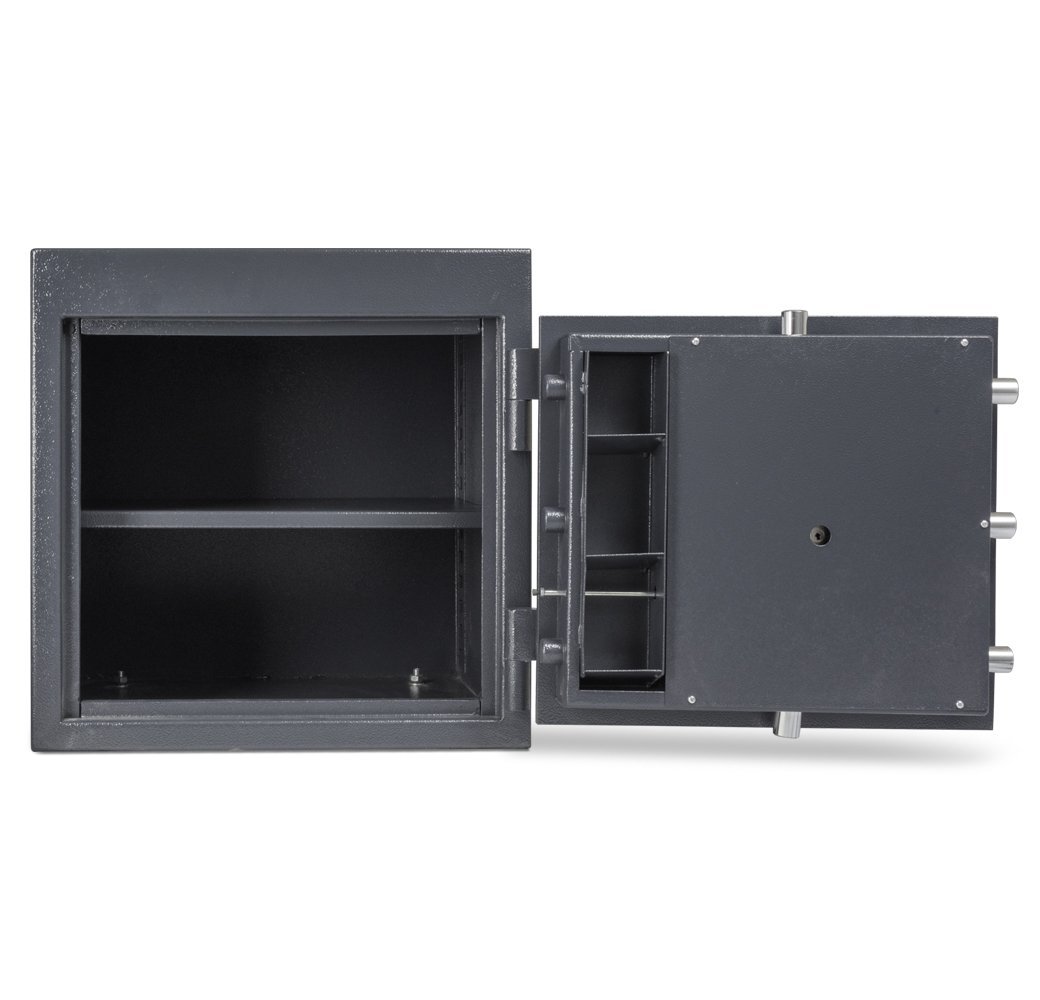 AMSEC BWB2020 B-Rate Wide Body Security Safe Door Wide Open Empty