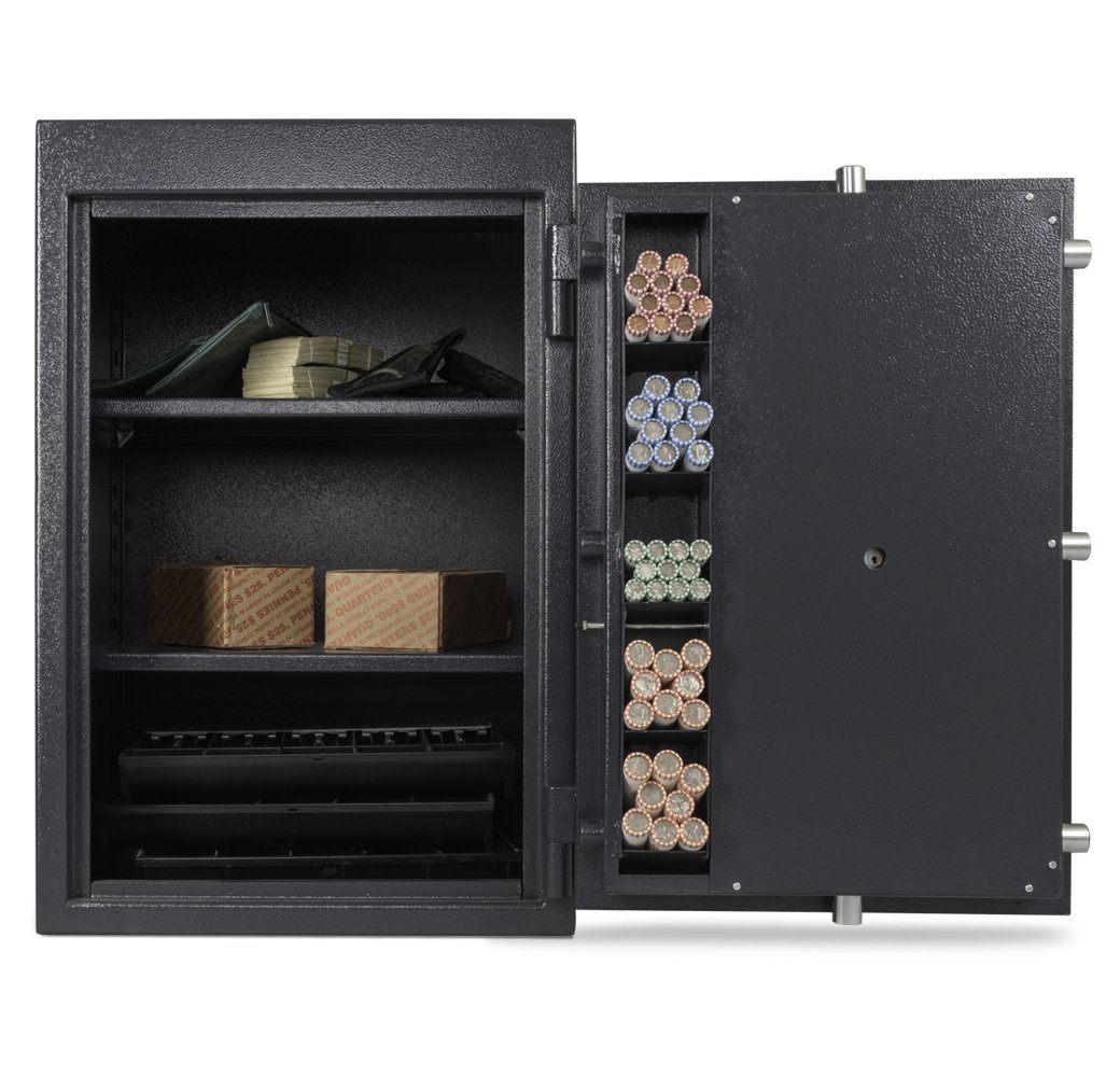 AMSEC BWB3020 B-Rate Wide Body Security Safe Door Wide Open Full