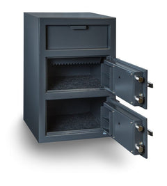 Hollon FDD-3020CK Double Door Depository Safe