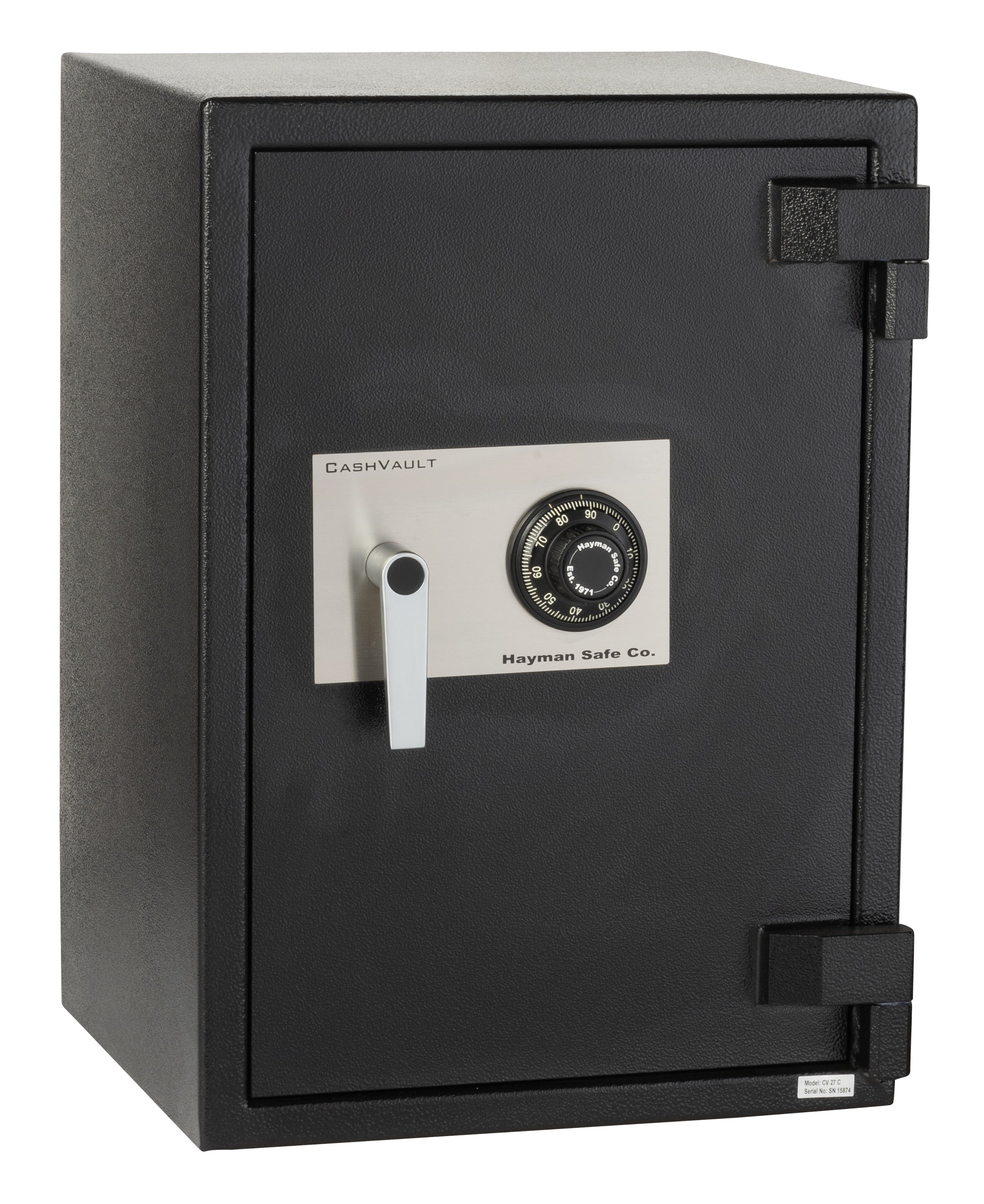 Hayman CV-27 C CashVault Money Chest Safe | B-Rated | 3.87 Cu. Ft. Capacity