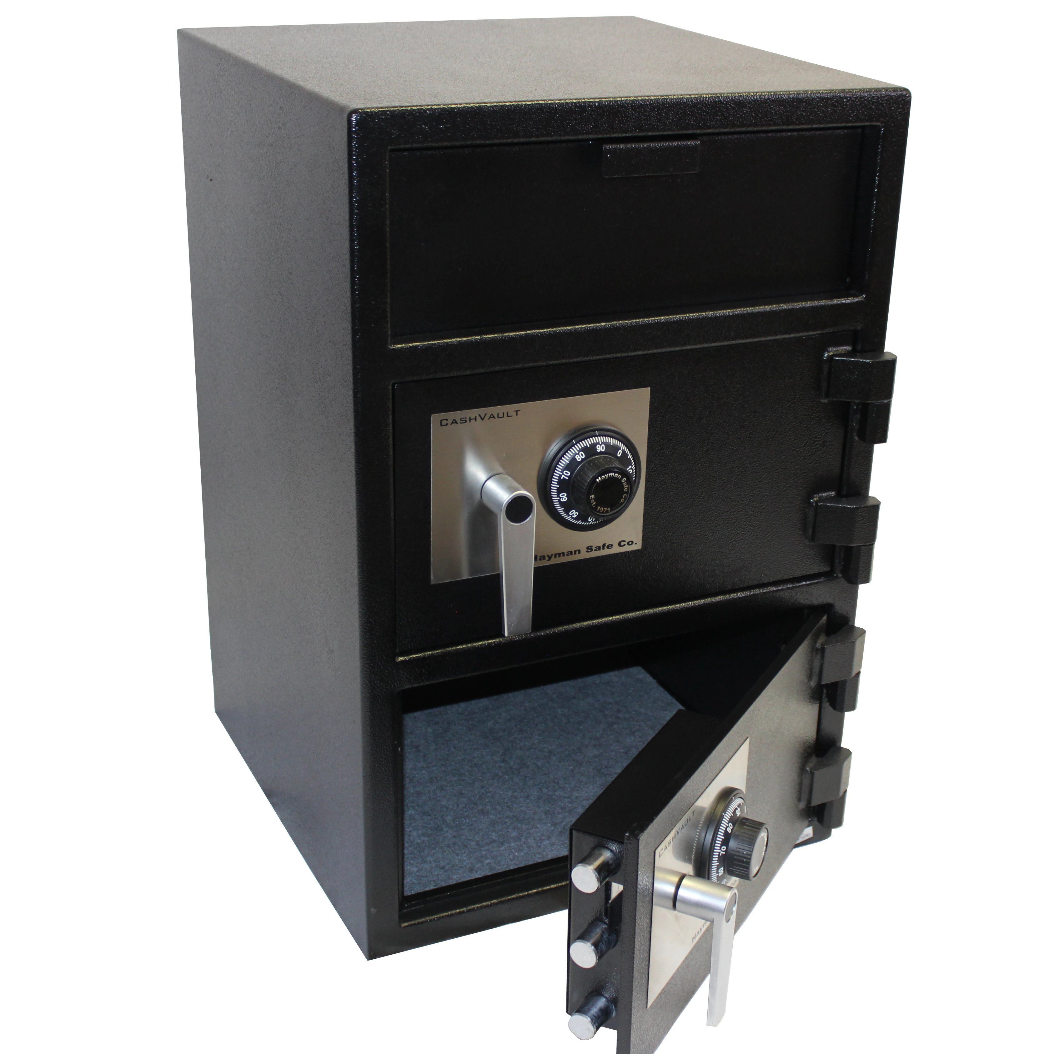 Hayman CV-F30W-2 CC CashVault Wide Body Double Door Depository Safe