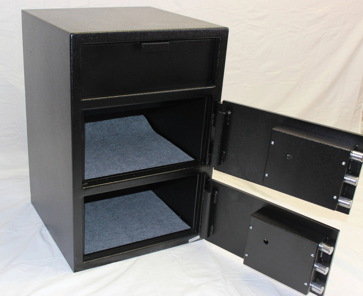 Hayman CV-F30W-2 CC CashVault Wide Body Double Door Depository Safe