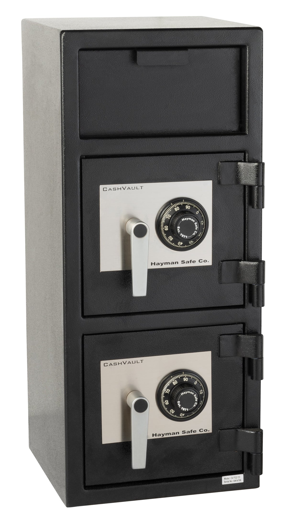 Hayman CV-F32-2 CC CashVault Double Door Depository Safe