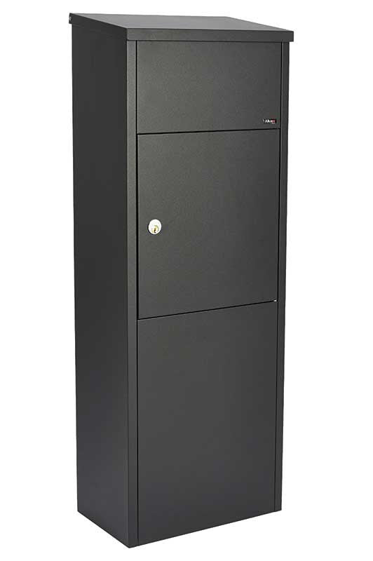 Qualarc ALX-600-BK Top Loading Mail / Parcel Box - Black