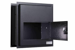 Protex WDS-311-Black Through-The Wall Locking Drop Box